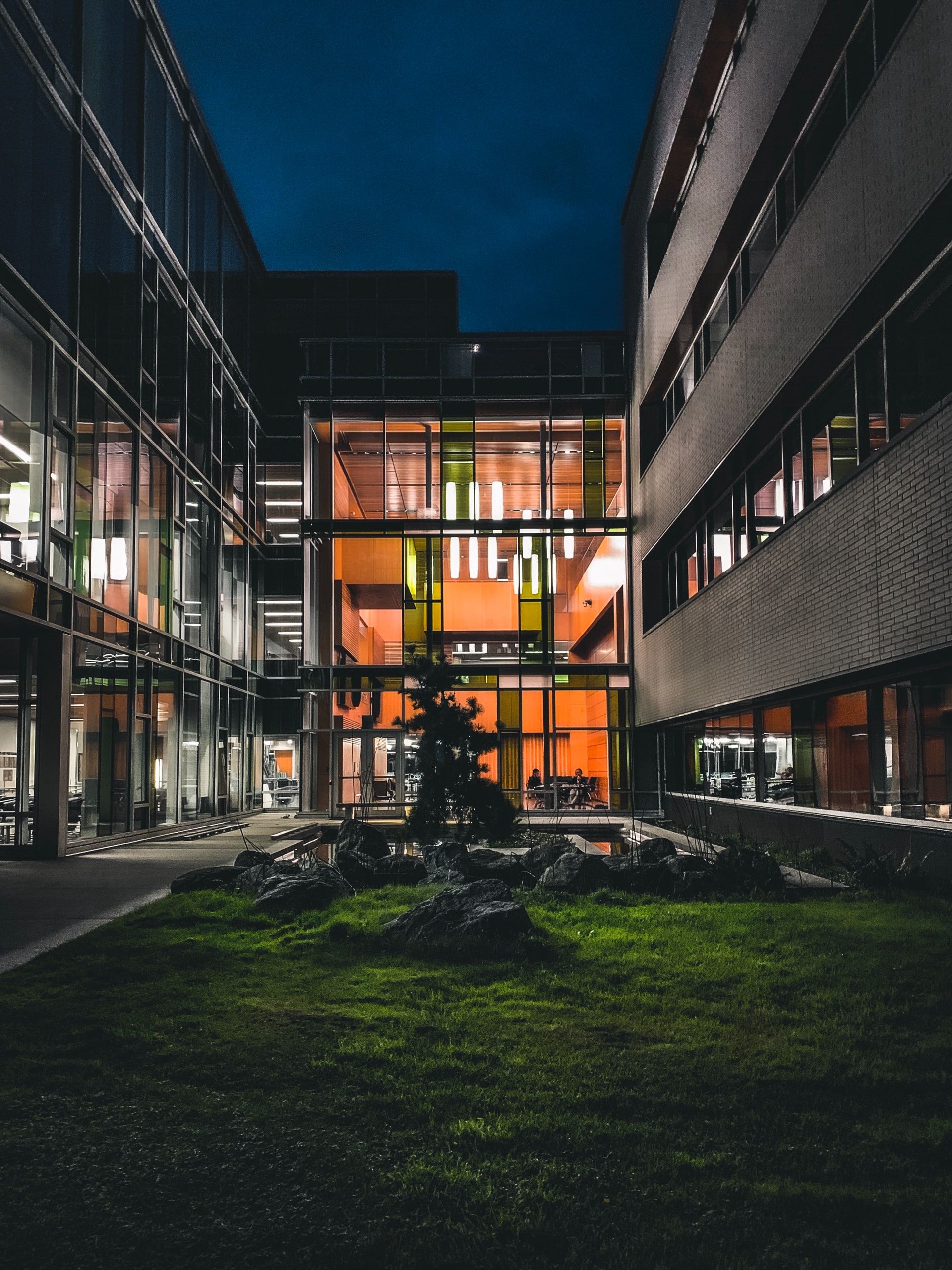 dark schoolyard