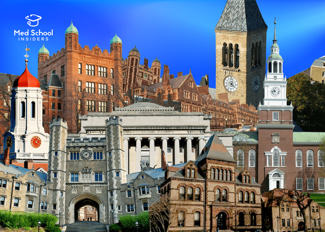Front of schools - What are the ivy league schools