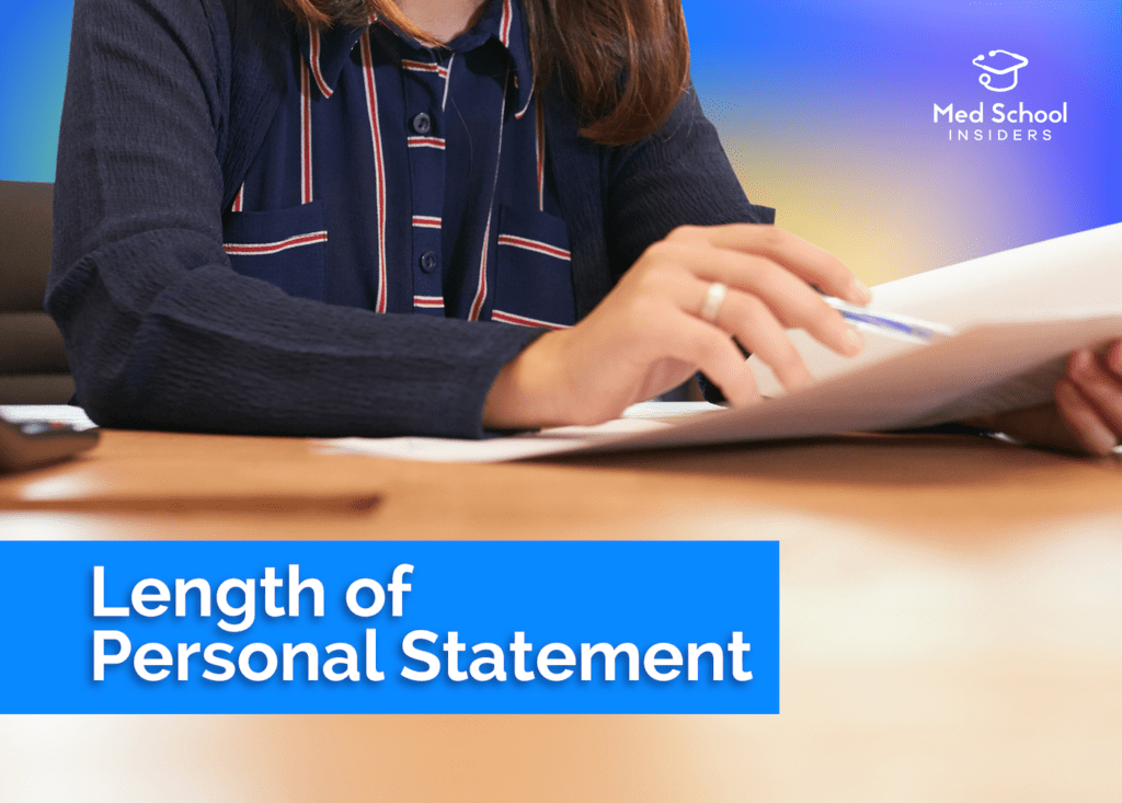 Length of Personal Statement - person reviewing essay