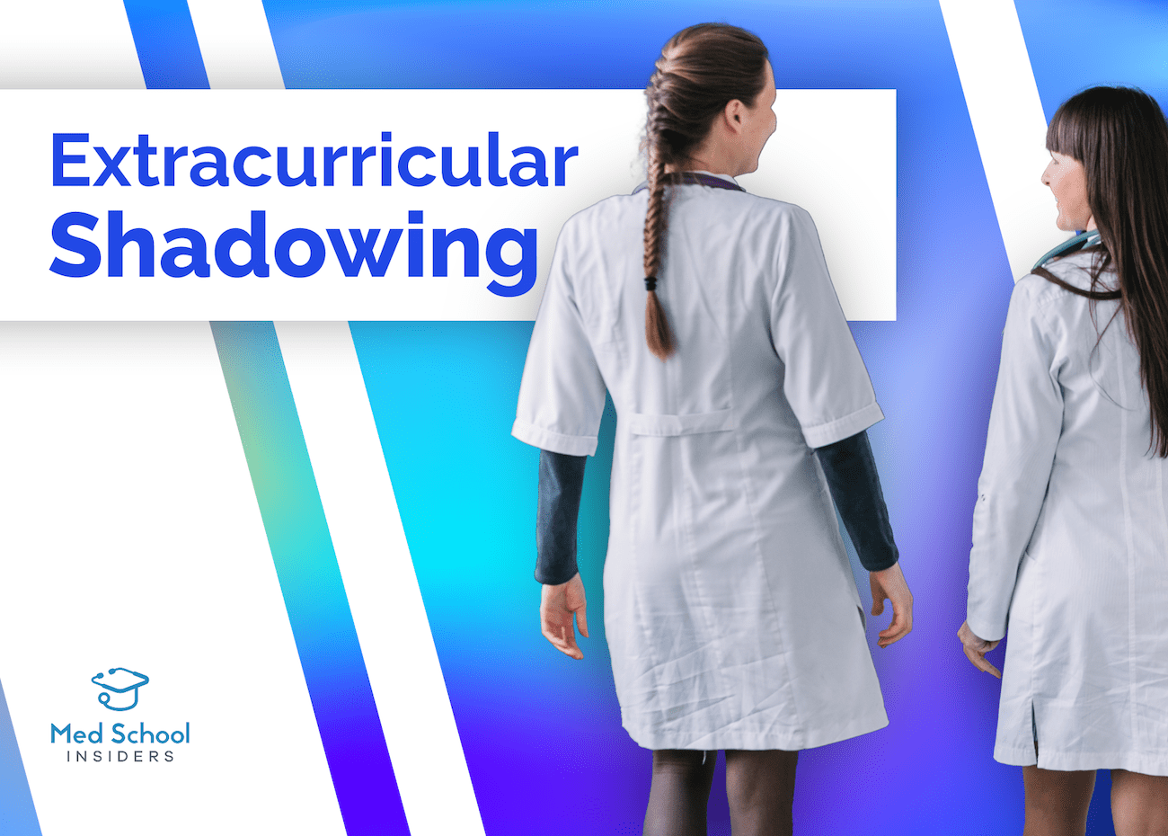 Extracurricular Shadowing - two females in lab coats