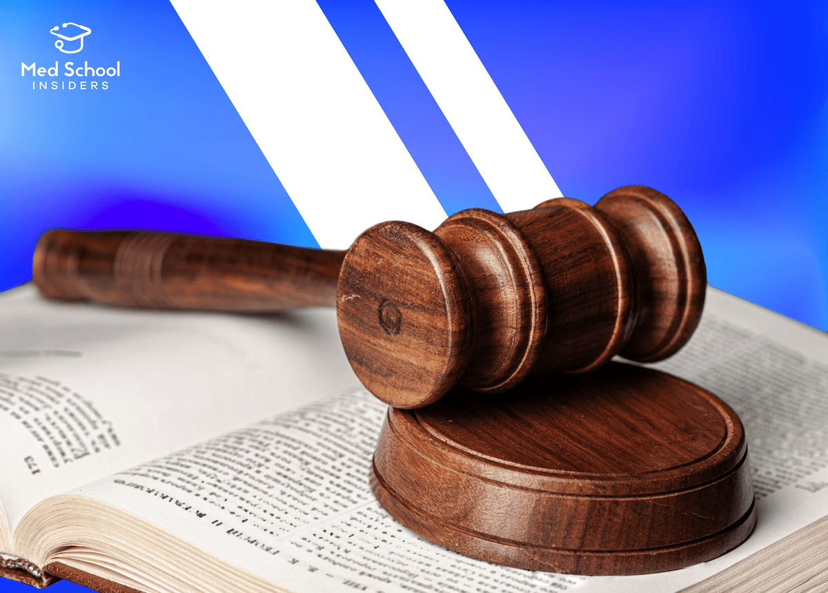 Wooden gavel on an open book - Affirmative Action