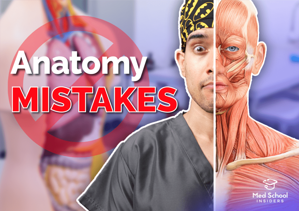 Anatomy Mistakes - Dr. Jubbal and an anatomy image