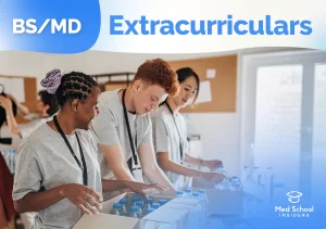 BS/MD Extracurriculars - Young students volunteering