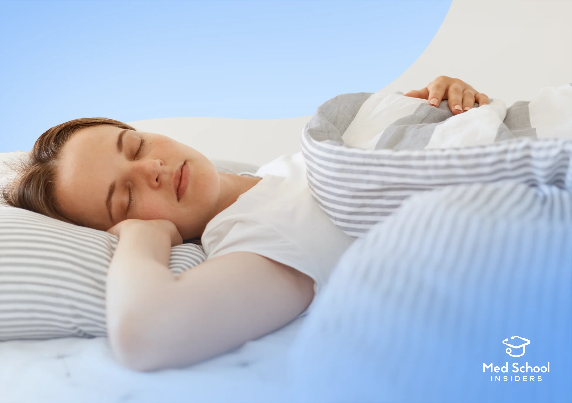 young adult sleeping woman napping peacefully