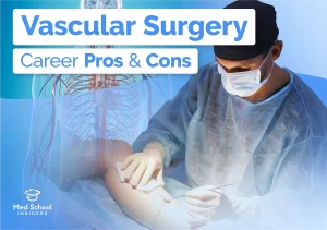 Vascular surgeon operating