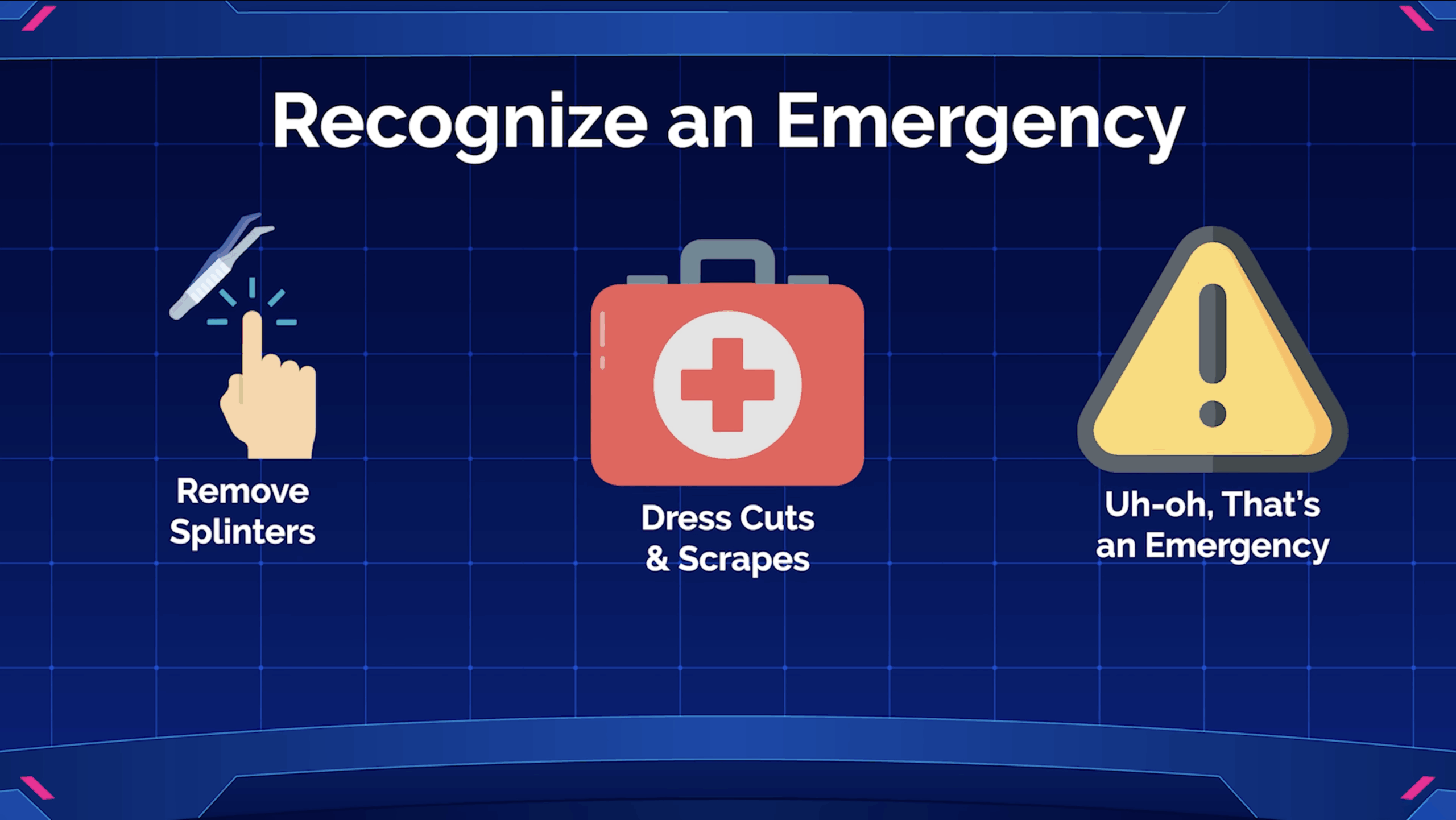 Perks of being a doctor. Recognize an Emegercy