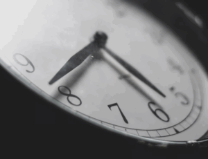 Clock symbolizing the duration of the Medical College Admission Test (MCAT)